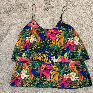 Paper Crane Vibrant Floral Camisole